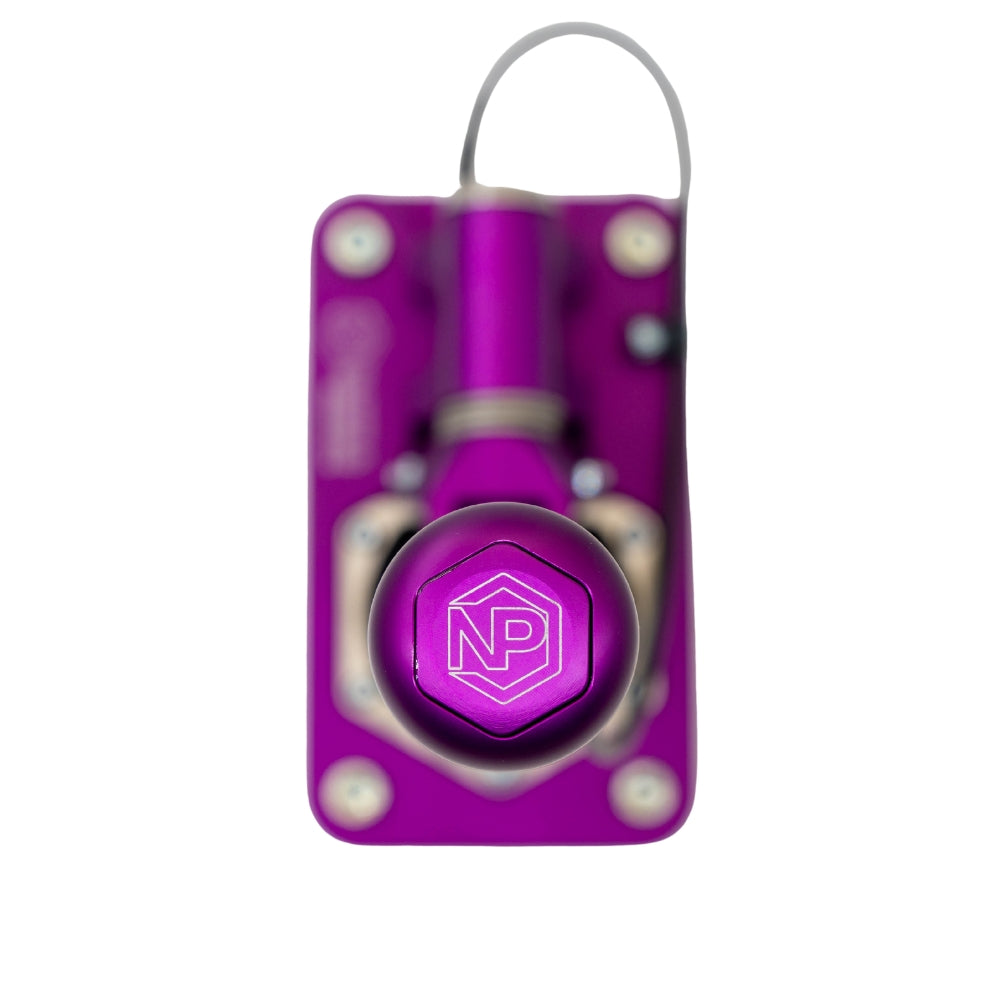 Short shifter NP Parts V2 morado para BMW