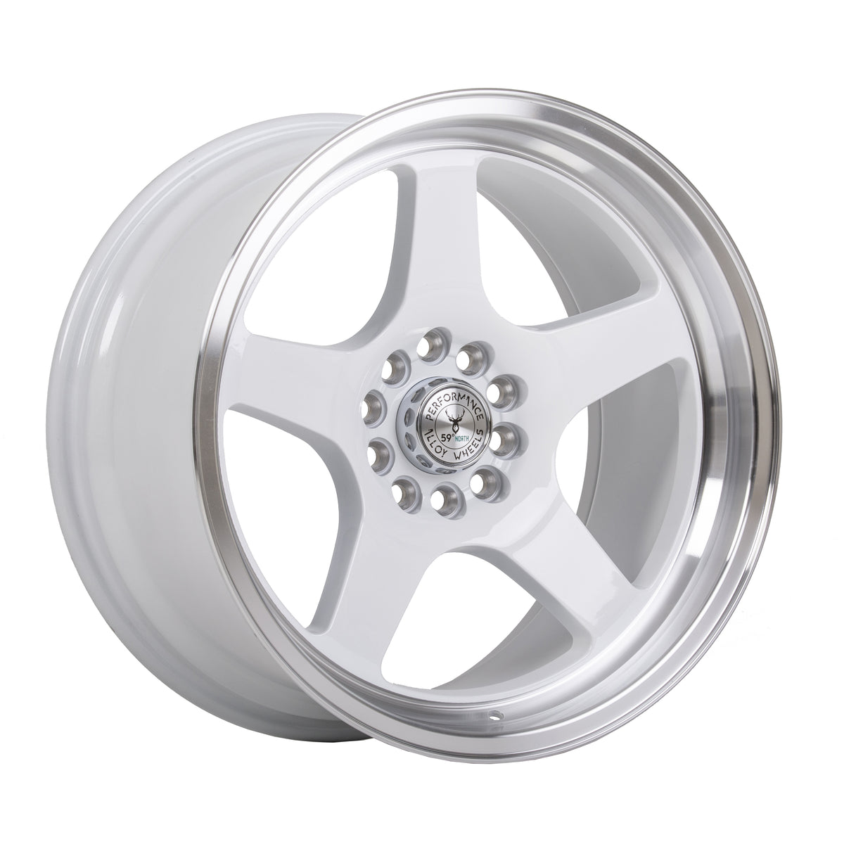 Llanta 59°North D-004 17x8,5" 5x114.3/120 ET10 blanco