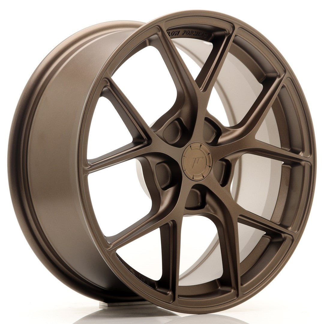 Llanta Japan Racing SL-01 Super Light 17x7" 5 tornillos a medida ET20-40 bronce