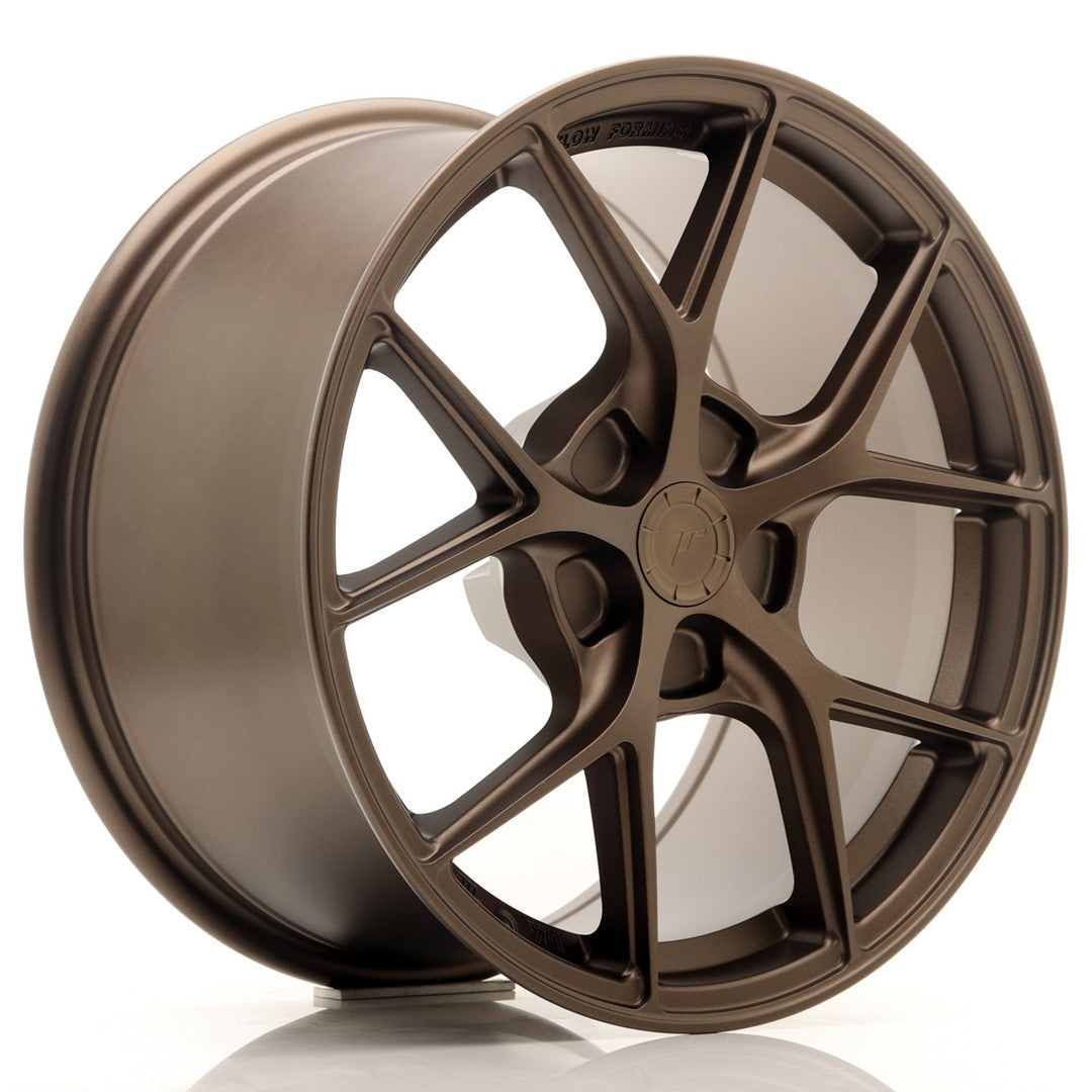 Llanta Japan Racing SL-01 Super Light 17x9" 5 tornillos a medida ET20-50 bronce