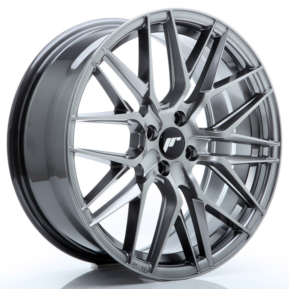 Japan Racing JR-28 18x7.5" 4x108 ET20, Hyper Black