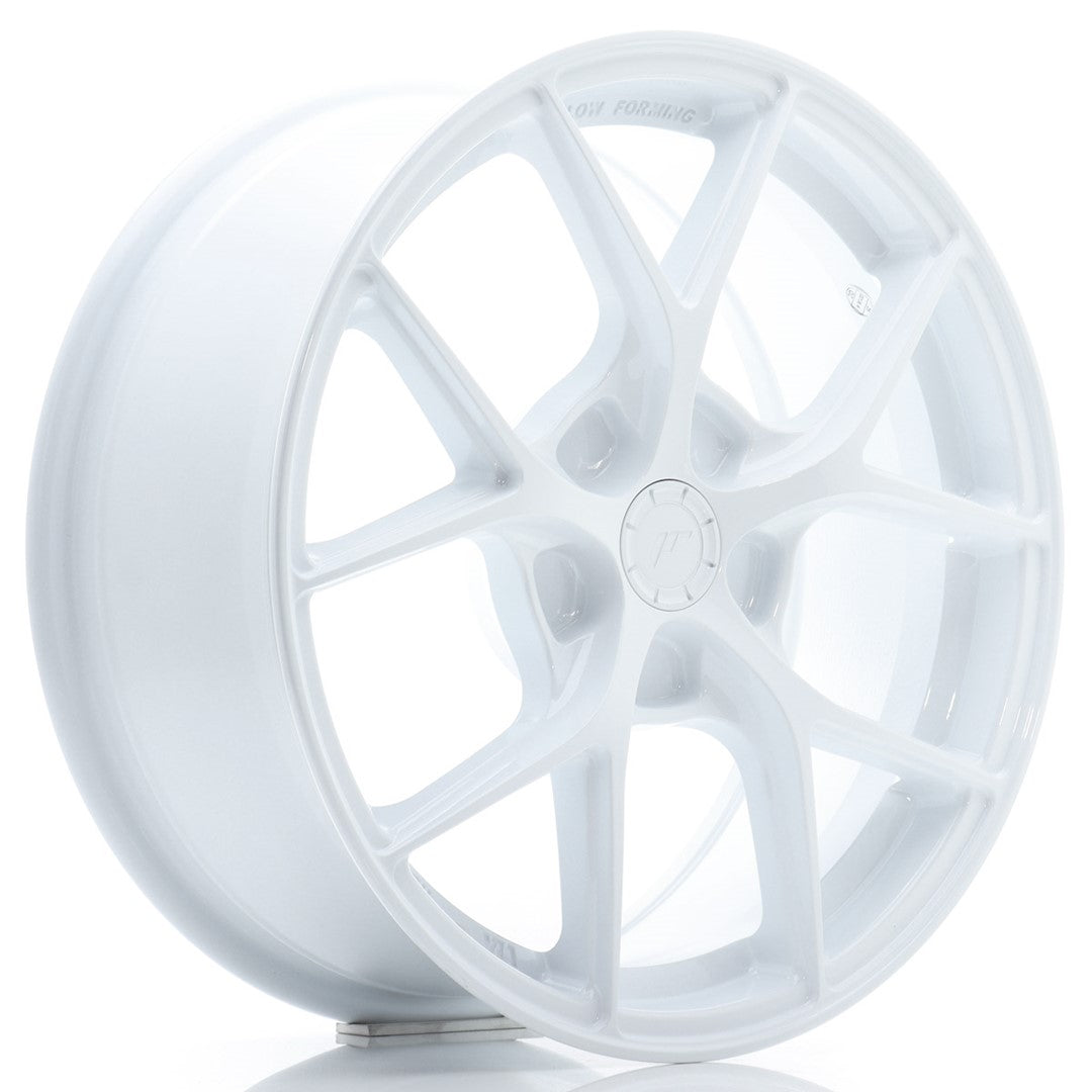 Llanta Japan Racing SL-01 Super Light 17x7" 5 tornillos a medida ET20-40 blanco