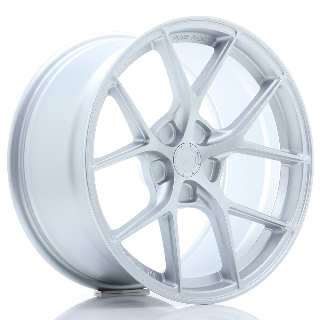 Llanta Japan Racing SL-01 Super Light 18x9,5" 5 tornillos a medida ET25-38 plata