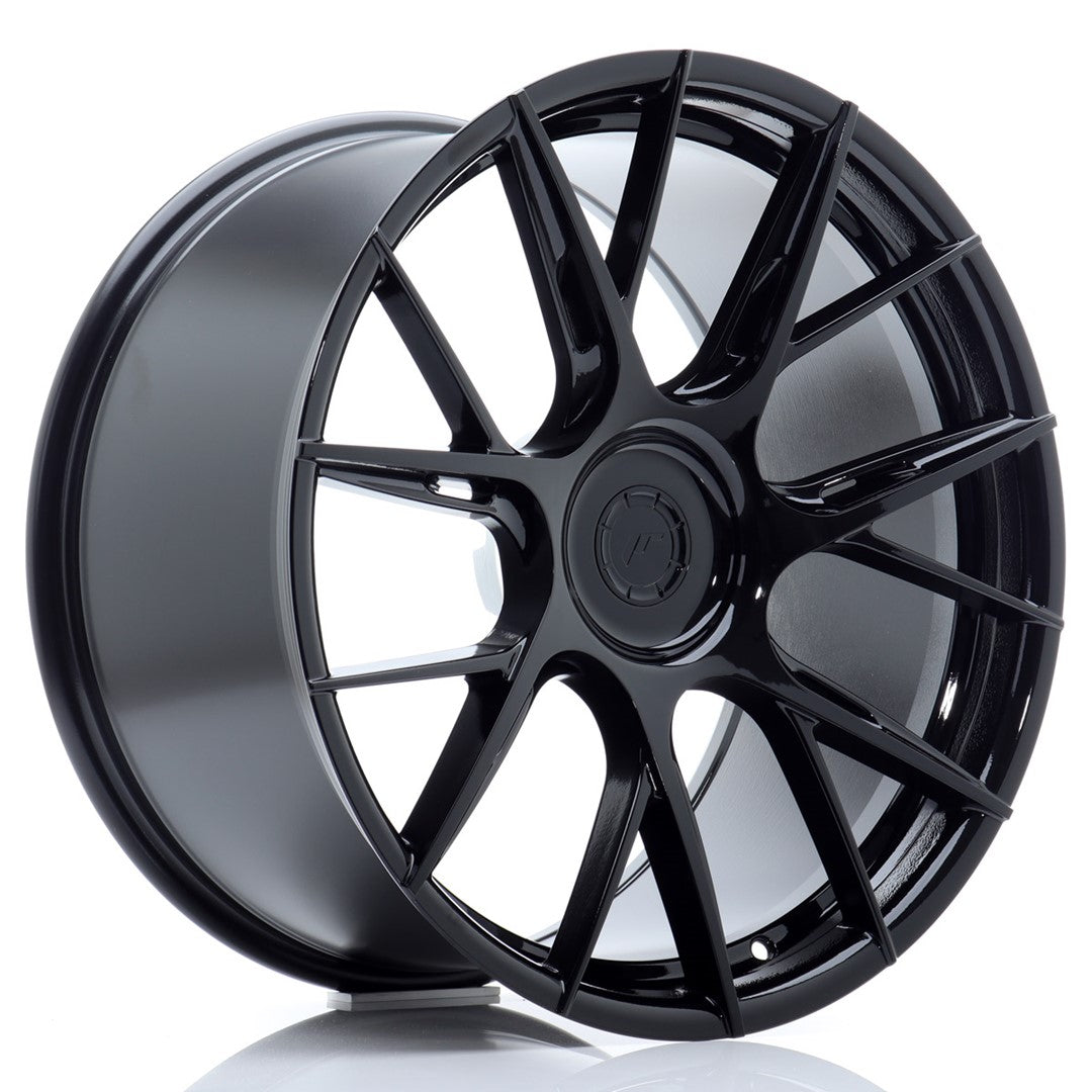 Llanta Japan Racing JR-42 20x10" 5 tornillos a medida ET35-42 negro brillo