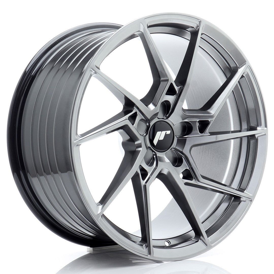Llanta Japan Racing JR-33 Extreme Concave 19x9,5" 5 tornillos a medida ET20-45 negro hyper
