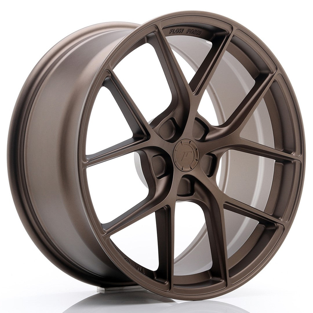 Llanta Japan Racing SL-01 Super Light 19x8" 5 tornillos a medida ET20-40 bronce