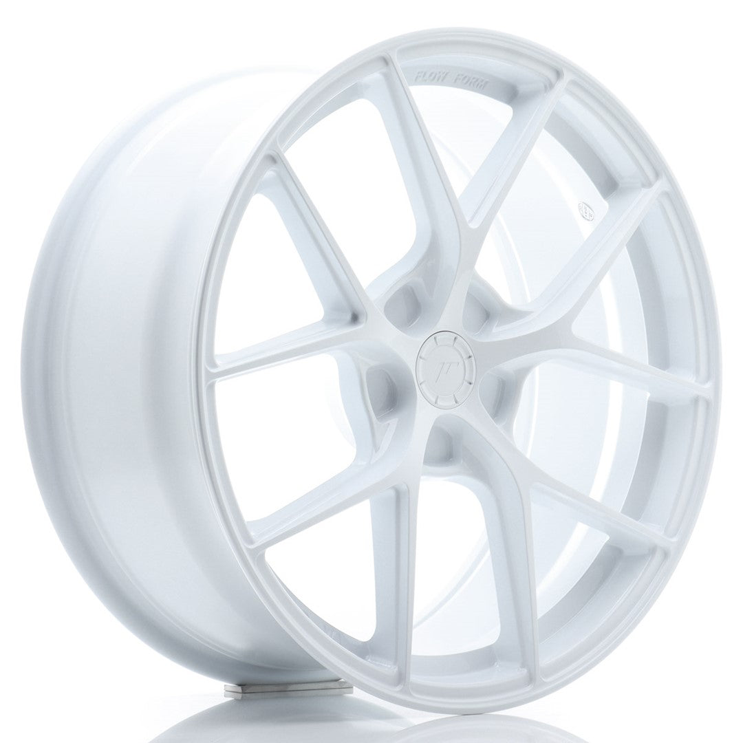 Llanta Japan Racing SL-01 Super Light 19x8" 5 tornillos a medida ET20-40 blanco
