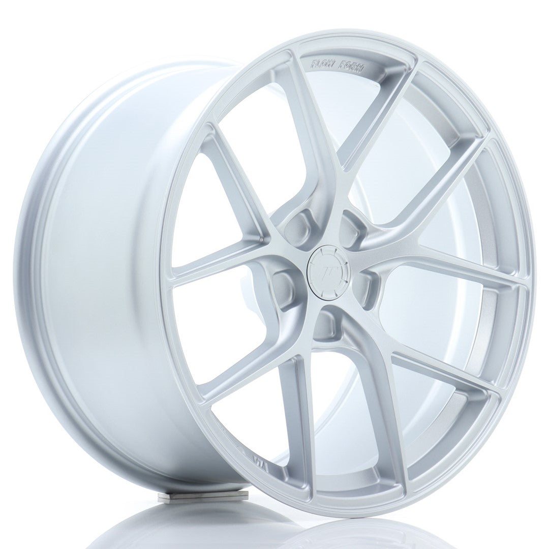 Llanta Japan Racing SL-01 Super Light 19x10" 5 tornillos a medida ET20-40 plata