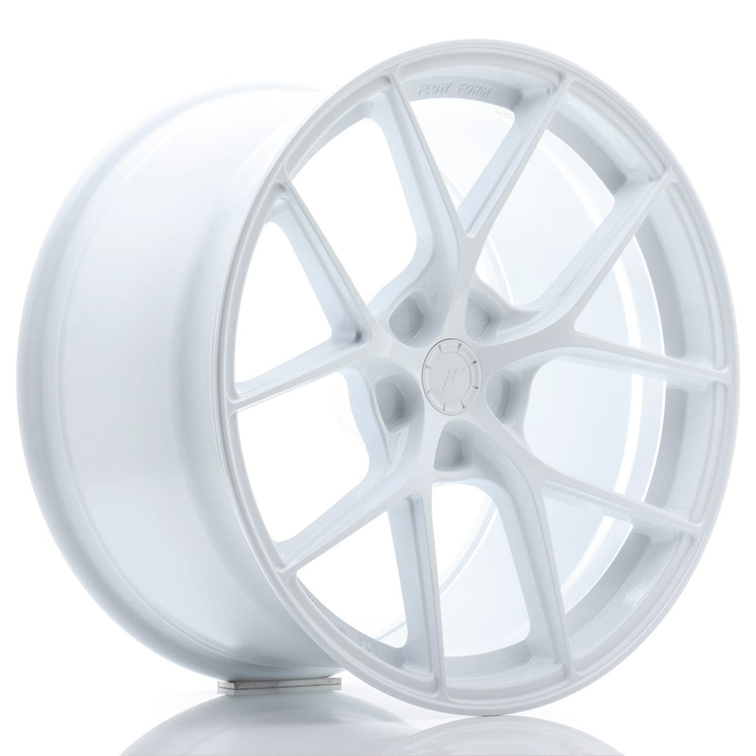 Llanta Japan Racing SL-01 Super Light 19x10" 5 tornillos a medida ET20-40 blanco
