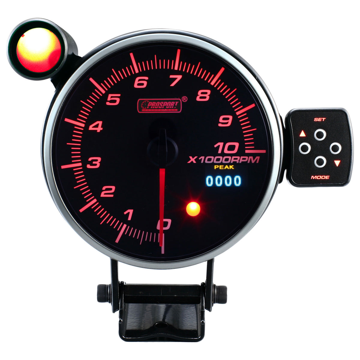 ProSport Cuentavueltas con luz de cambio (115 mm)