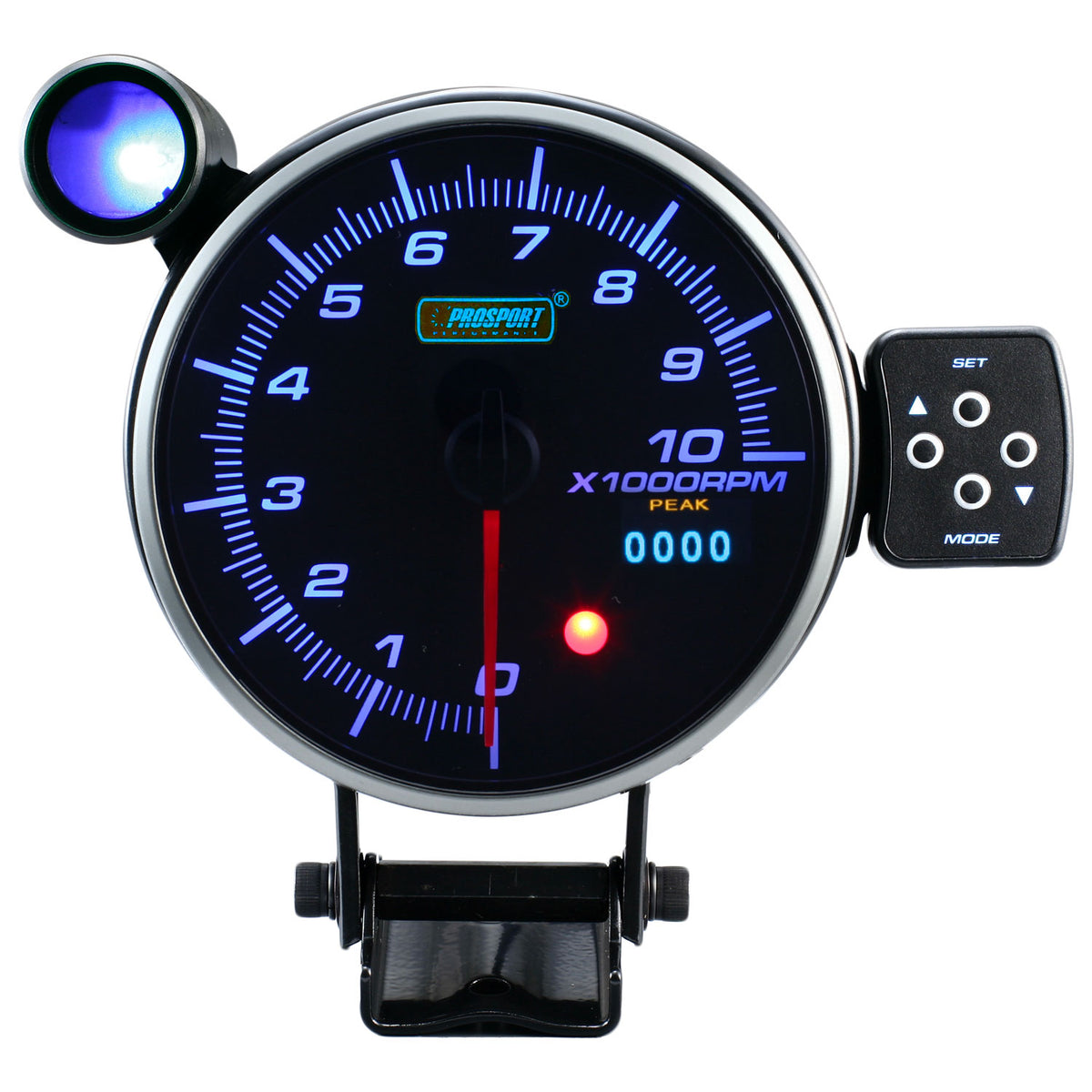 ProSport Cuentavueltas con luz de cambio (115 mm)