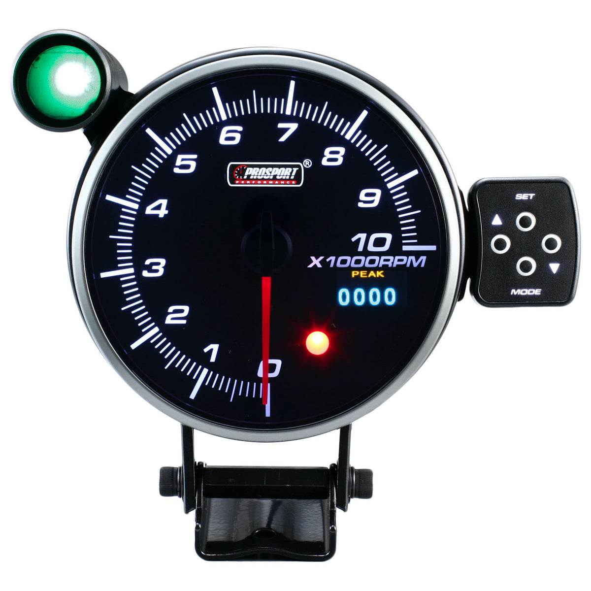 ProSport Cuentavueltas con luz de cambio (115 mm)