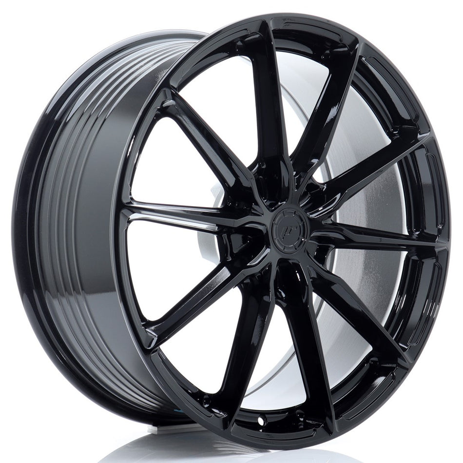 Japan Racing JR-37 Extreme Concave 21x10" (5 hole custom PCD) ET10-64, Gloss Black