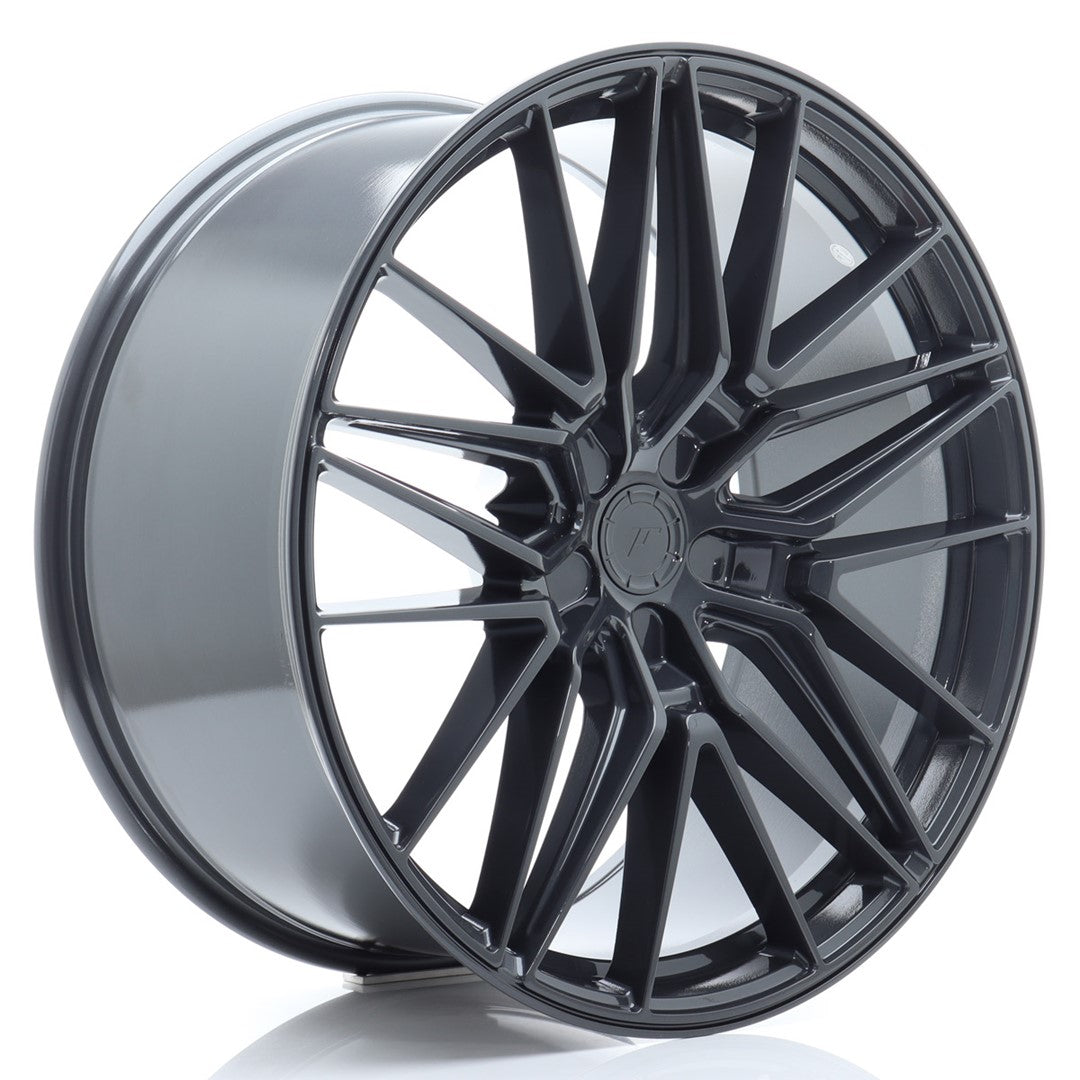 Llanta Japan Racing JR-38 22x11" 5 tornillos a medida ET11-55 gris hyper