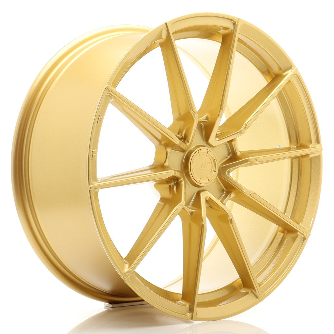 Llanta Japan Racing SL-02 Super Light 19x8" 5 tornillos a medida ET20-40 dorado