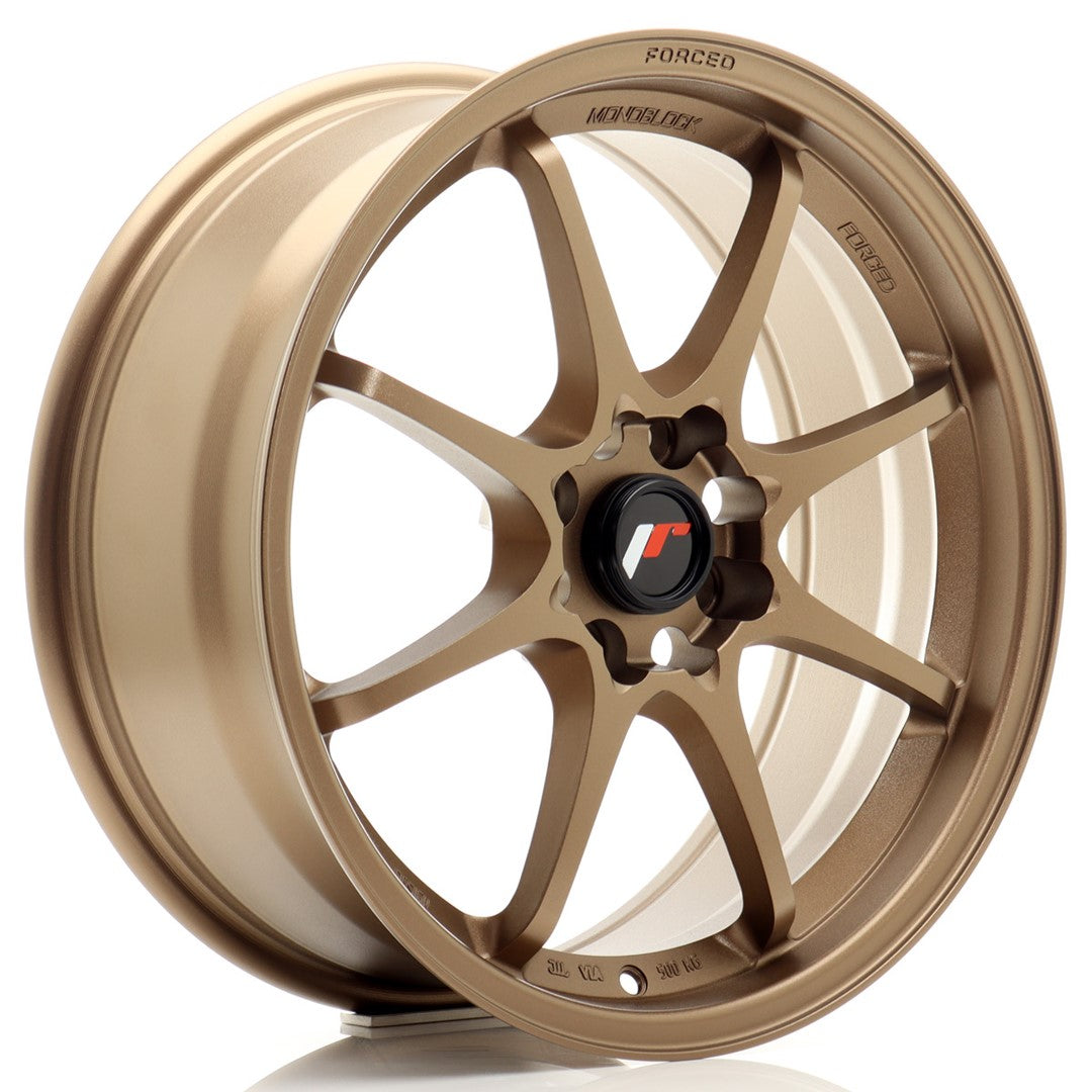 Llanta Japan Racing JR-5 17x7" 4x100 ET38 bronce