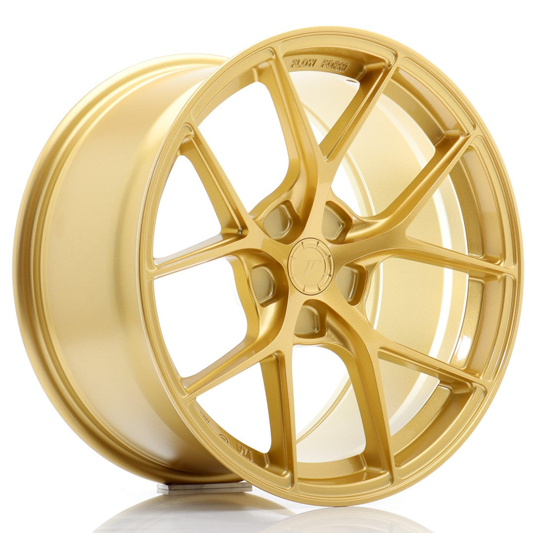 Llanta Japan Racing SL-01 Super Light 18x9,5" 5 tornillos a medida ET25-38 dorado