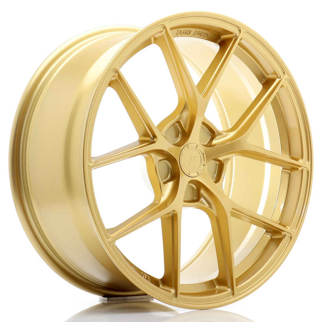 Llanta Japan Racing SL-01 Super Light 19x8,5" 5 tornillos a medida ET20-45 dorado