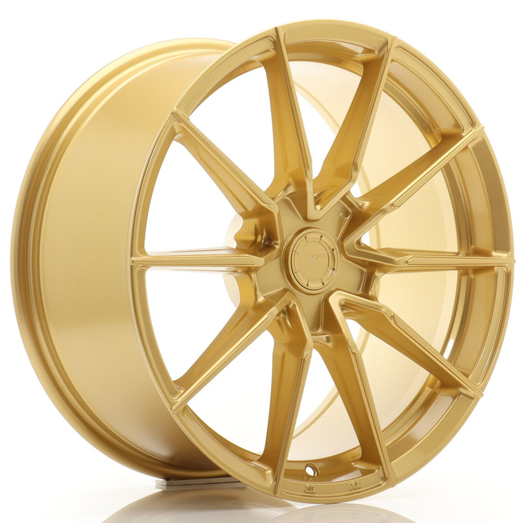 Llanta Japan Racing SL-02 Super Light 18x9" 5 tornillos a medida ET20-51 dorado