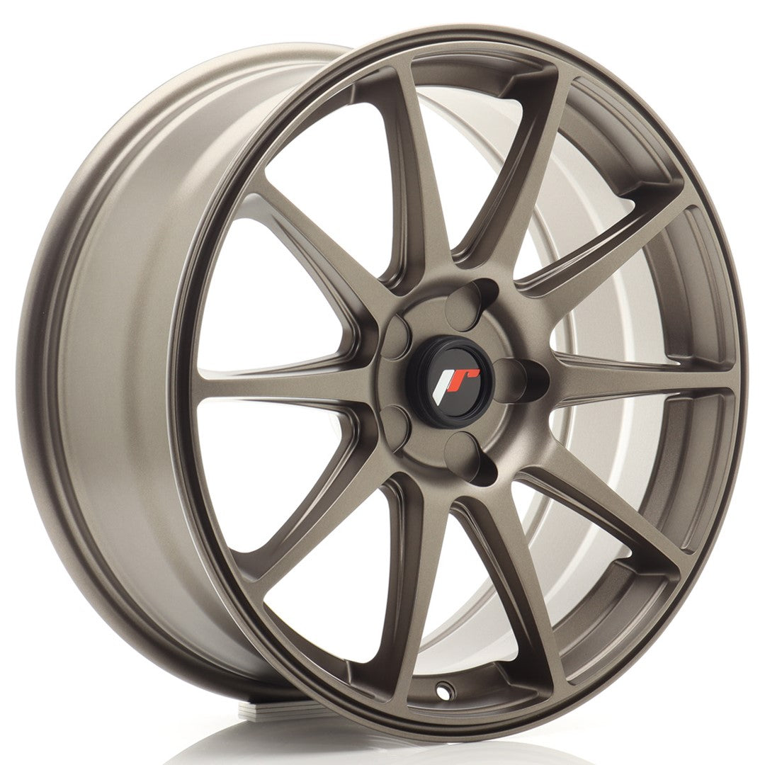Llanta Japan Racing JR-11 18x7,5" 5 tornillos a medida ET20-40 bronce