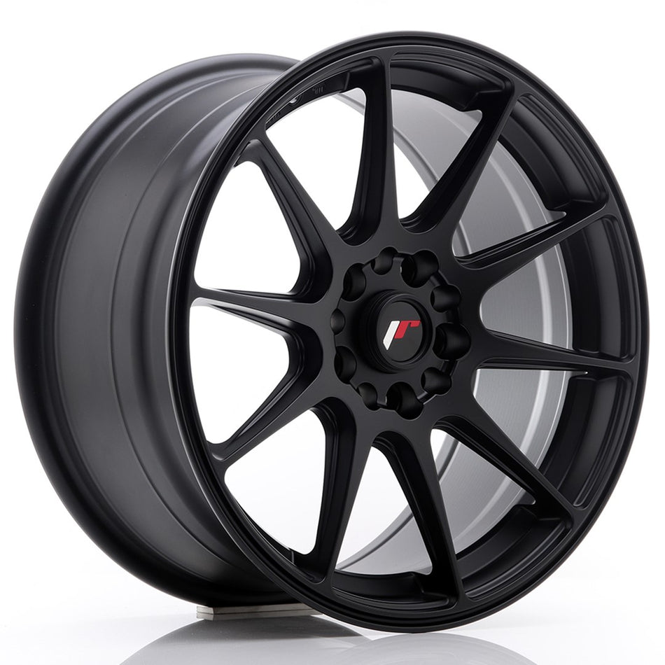 Japan Racing JR-11 17x8.25" 5x100/108 ET35, Flat Black