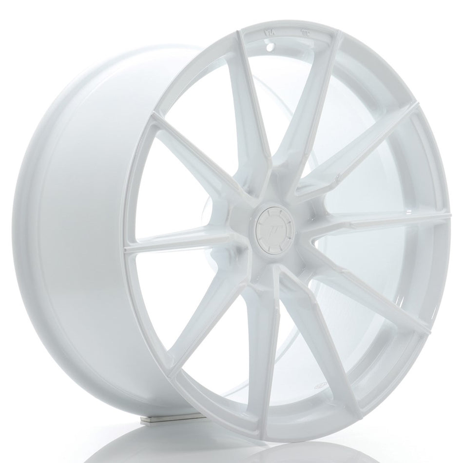 Japan Racing SL-02 Super Light 19x10.5" (5 hole custom PCD) ET15-57, White