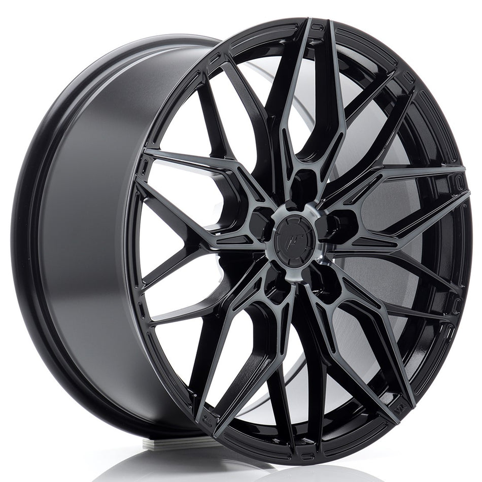 Japan Racing JR-46 18x8" (5 hole custom PCD) ET20-45, Gloss Black, Tinted Face