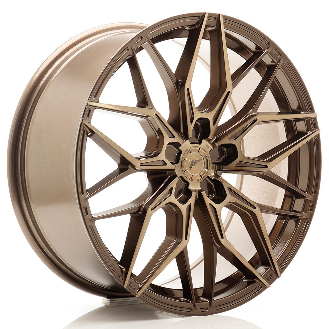 Llanta Japan Racing JR-46 19x8" 5 tornillos a medida ET20-40 bronce