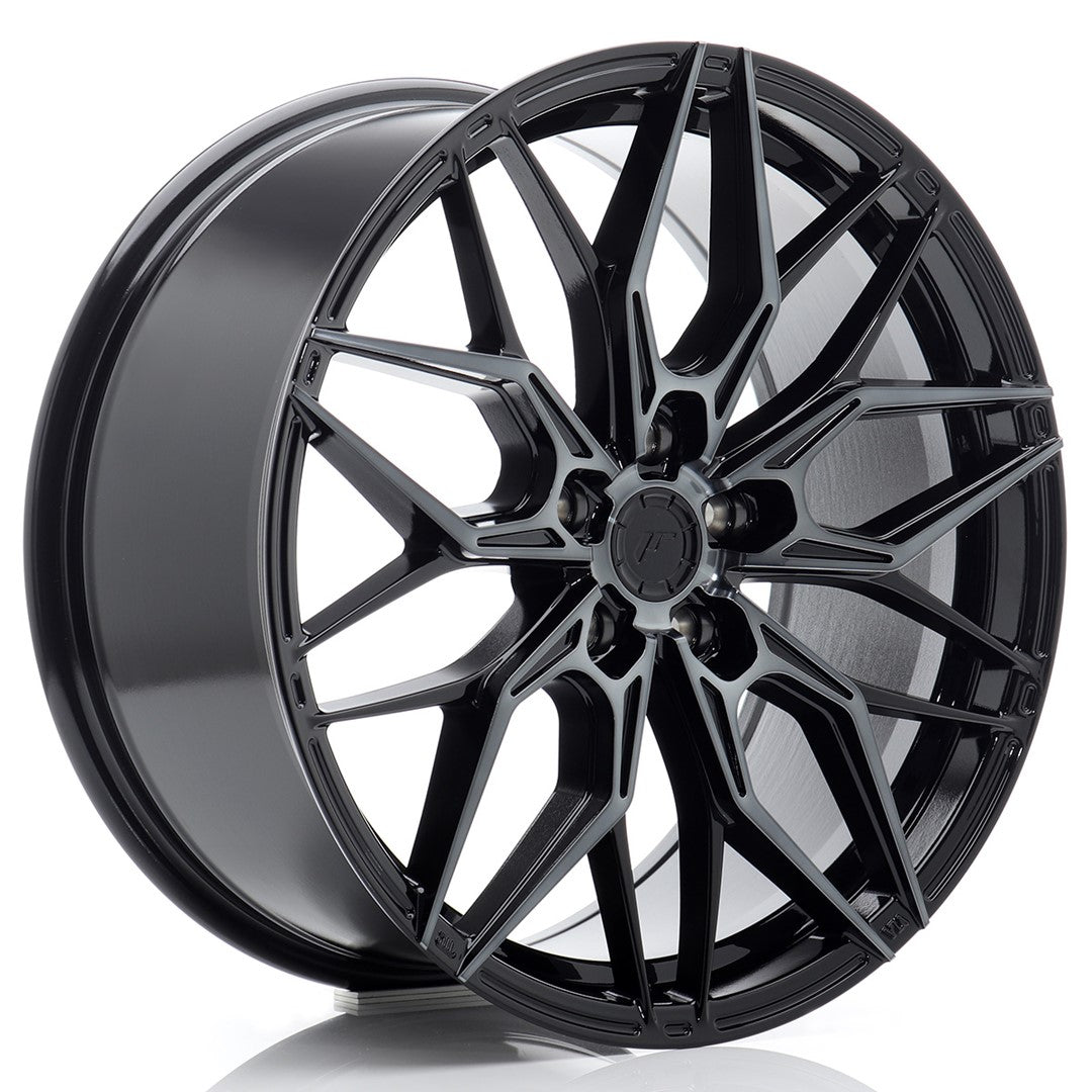 Llanta Japan Racing JR-46 19x8,5" 5x112 ET45 negro brillo / frontal tintado