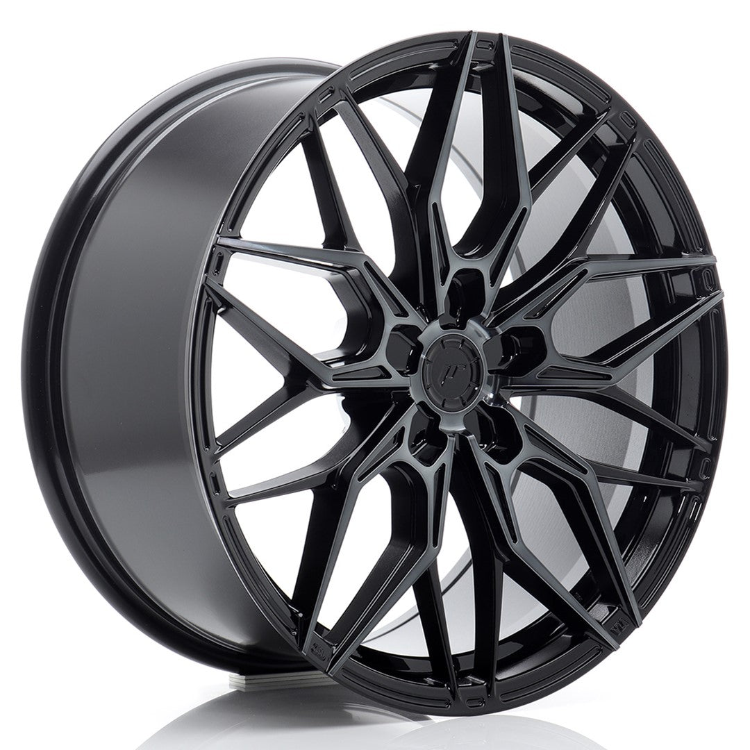 Llanta Japan Racing JR-46 19x9" 5 tornillos a medida ET20-51 negro brillo / frontal tintado