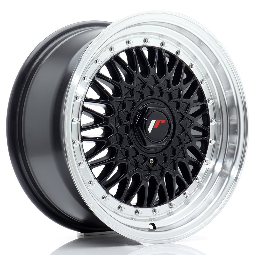 Llanta Japan Racing JR-9 16x7,5" 4x100/4x108 ET25 negro brillo