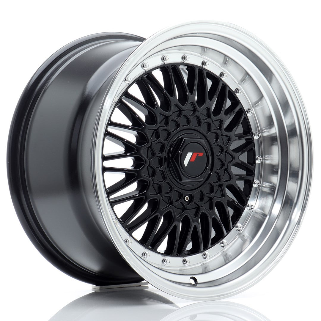 Llanta Japan Racing JR-9 17x10" 5x112/5x120 ET20 negro brillo