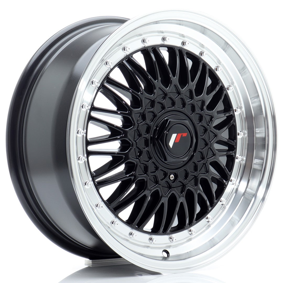Llanta Japan Racing JR-9 17x7,5" 4x100/4x108 ET35 negro brillo