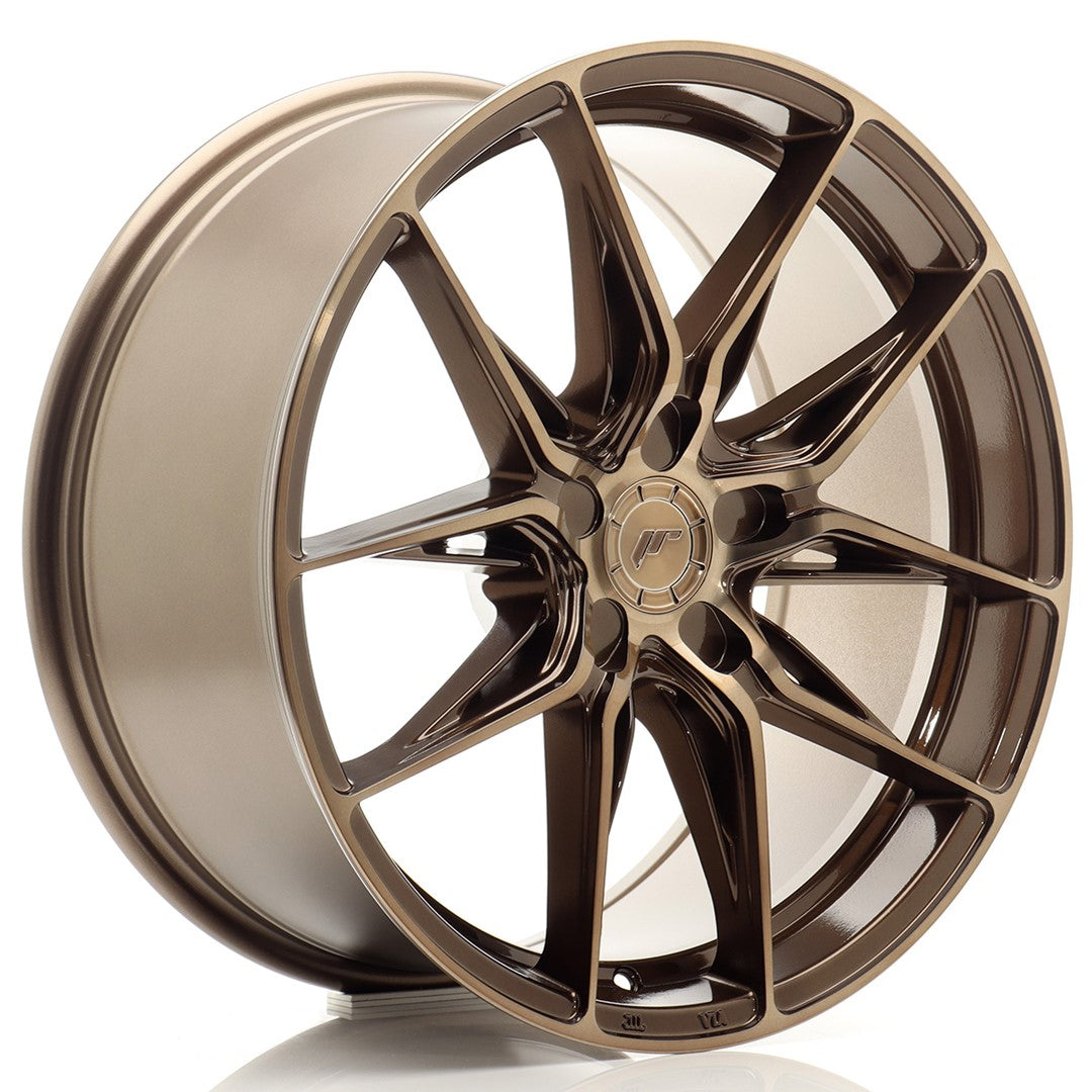 Llanta Japan Racing JR-44 18x8" 5 tornillos a medida ET20-42 bronce