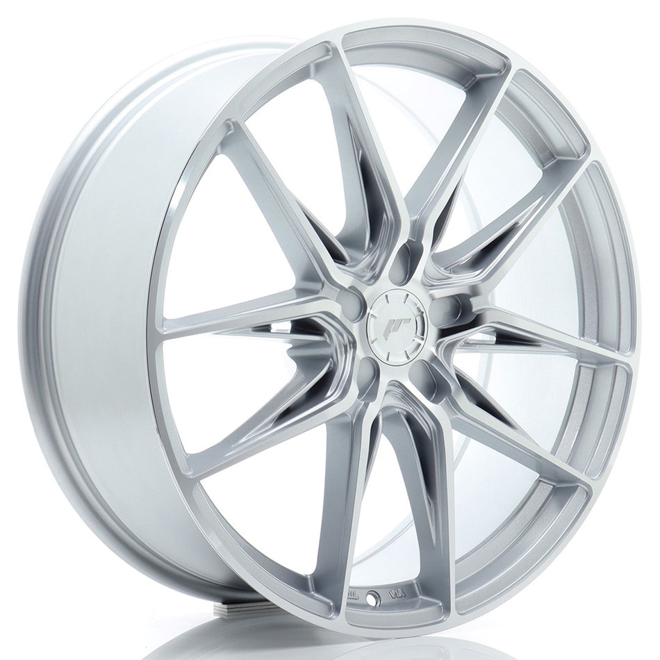 Japan Racing JR-44 20x8" (5 hole custom PCD) ET20-40, Machined Silver