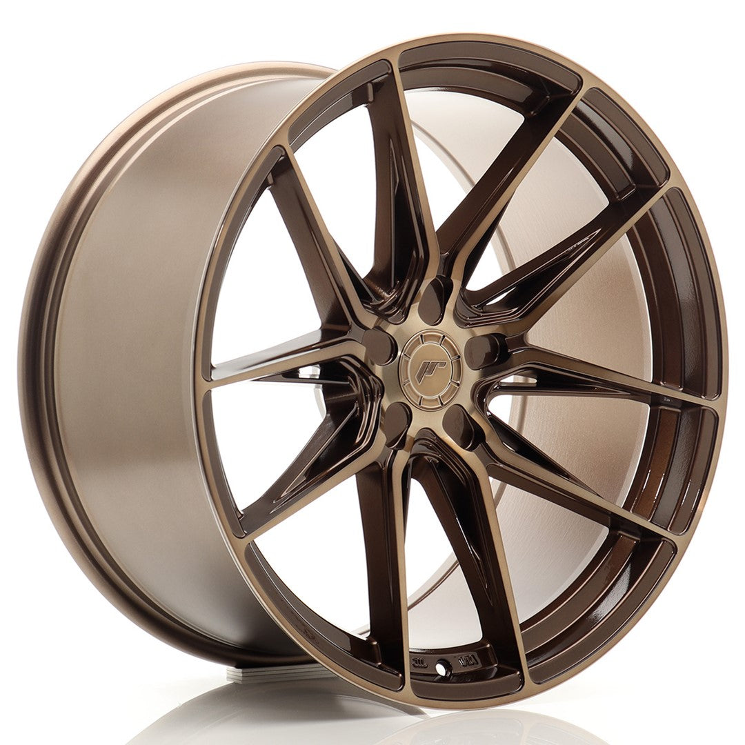 Llanta Japan Racing JR-44 20x10" 5 tornillos a medida ET15-35 bronce