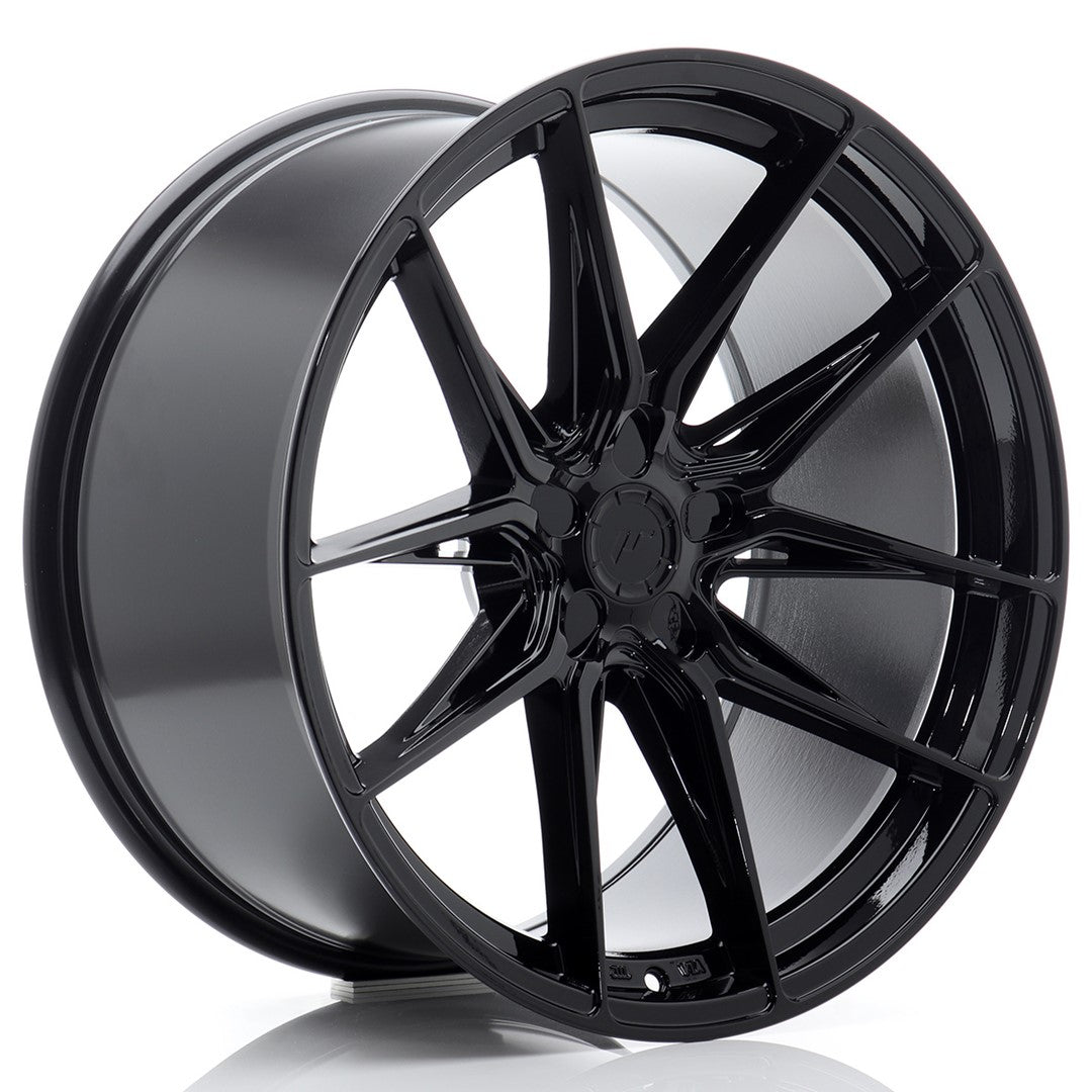 Llanta Japan Racing JR-44 20x10,5" 5 tornillos a medida ET15-42 negro brillo