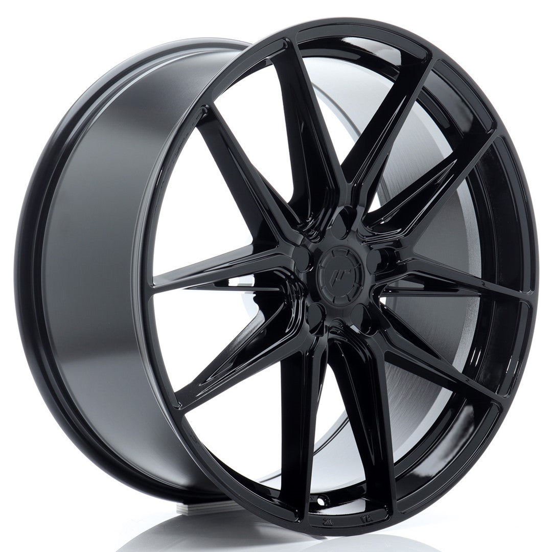 Llanta Japan Racing JR-44 21x9,5" 5 tornillos a medida ET20-45 negro brillo