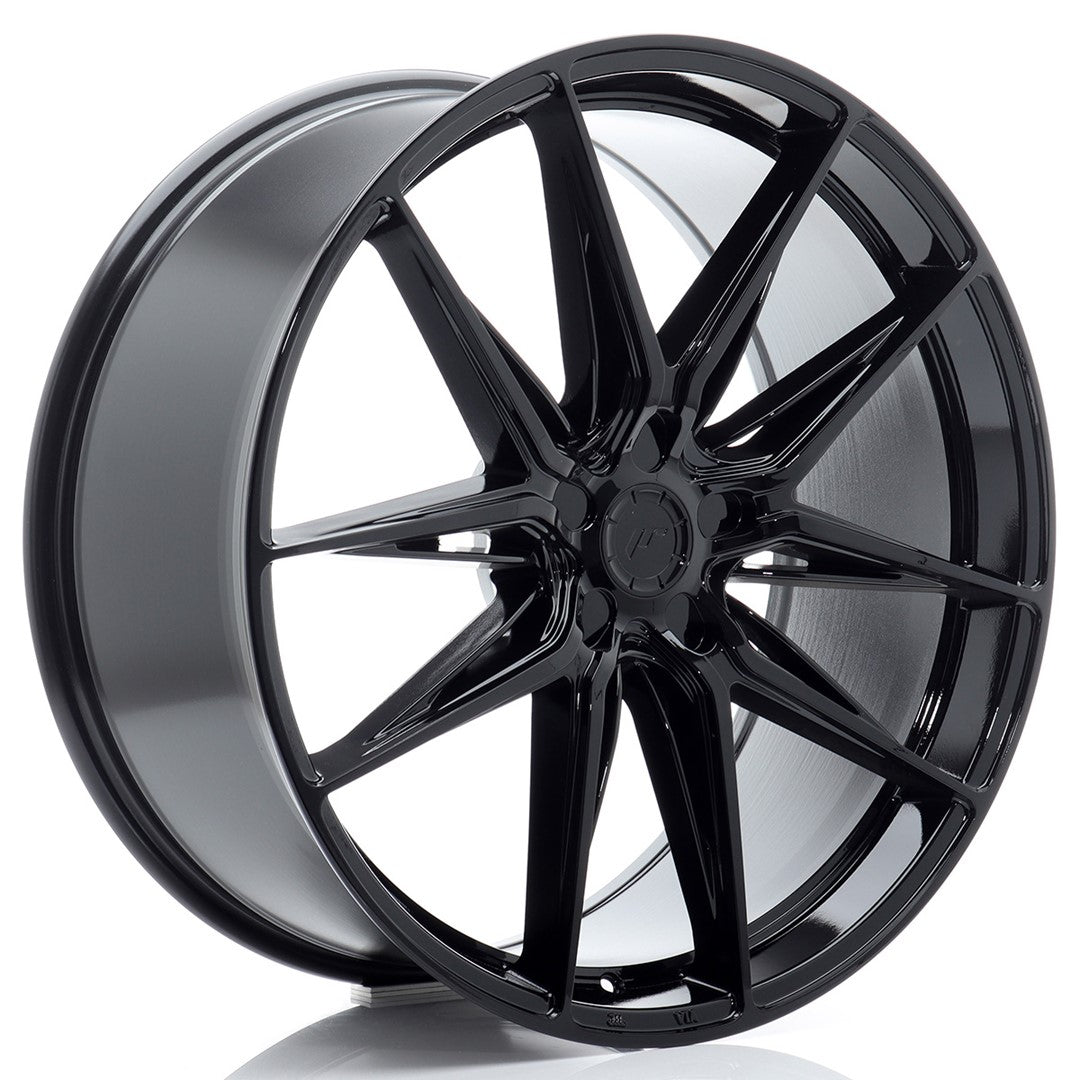Llanta Japan Racing JR-44 22x9,5" 5 tornillos a medida ET15-40 negro brillo