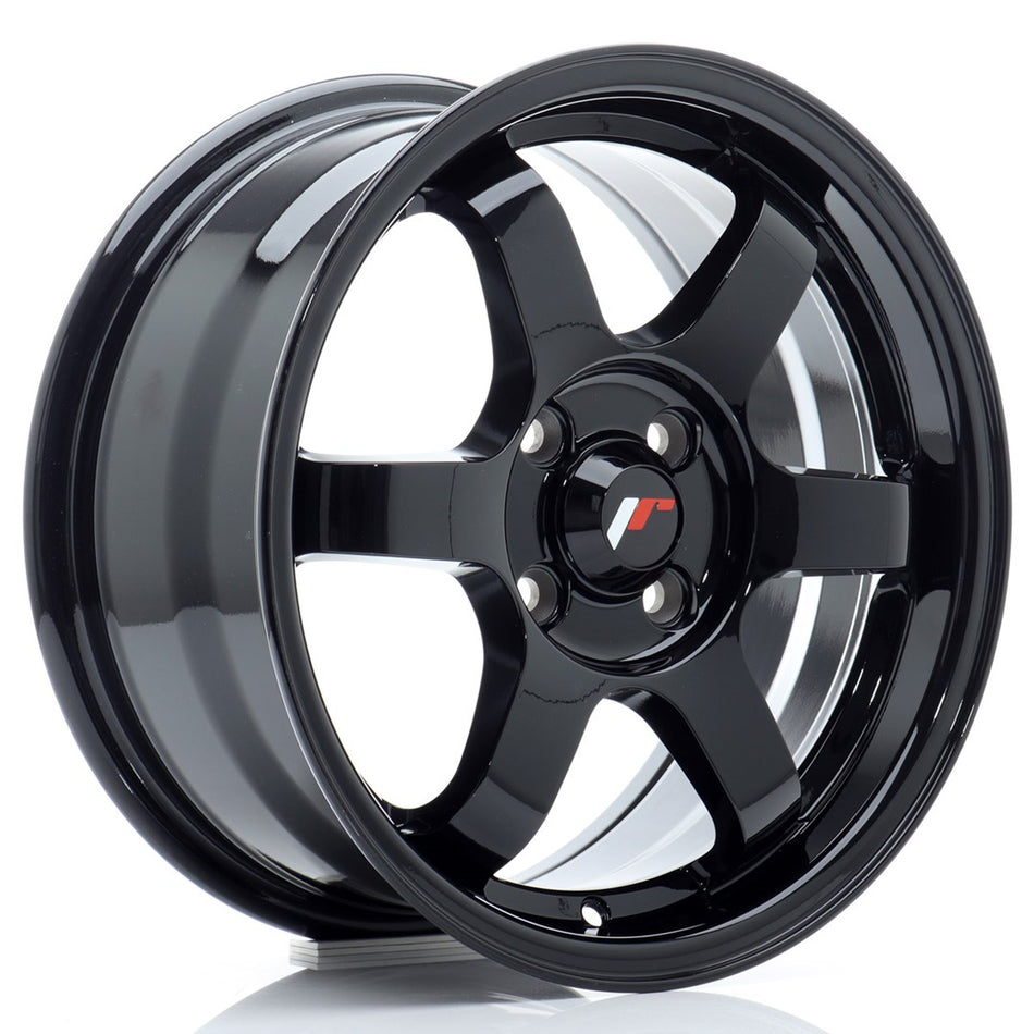 Japan Racing JR-3 15x7" 4x100 ET40, Gloss Black