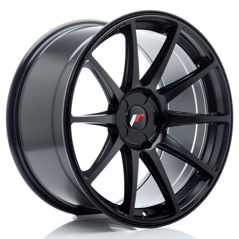 Japan Racing JR-11 Extreme Concave 19x9.5" (5 hole custom PCD) ET15-35, Flat Black