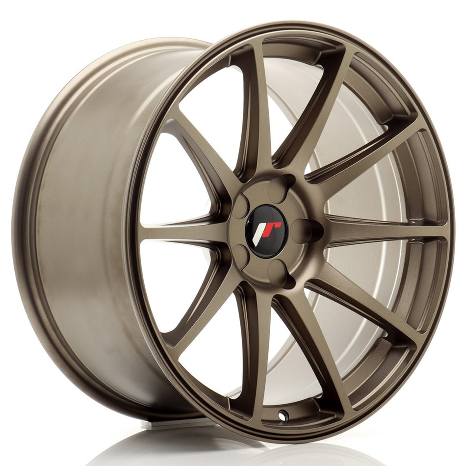 Japan Racing JR-11 Extreme Concave 19x9.5" (5 hole custom PCD) ET15-35, Bronze