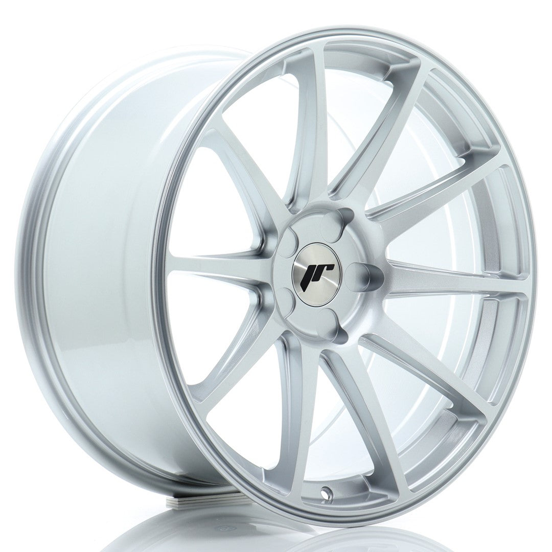 Llanta Japan Racing JR-11 Extreme Concave 19x9,5" 5 tornillos a medida ET15-35 plata