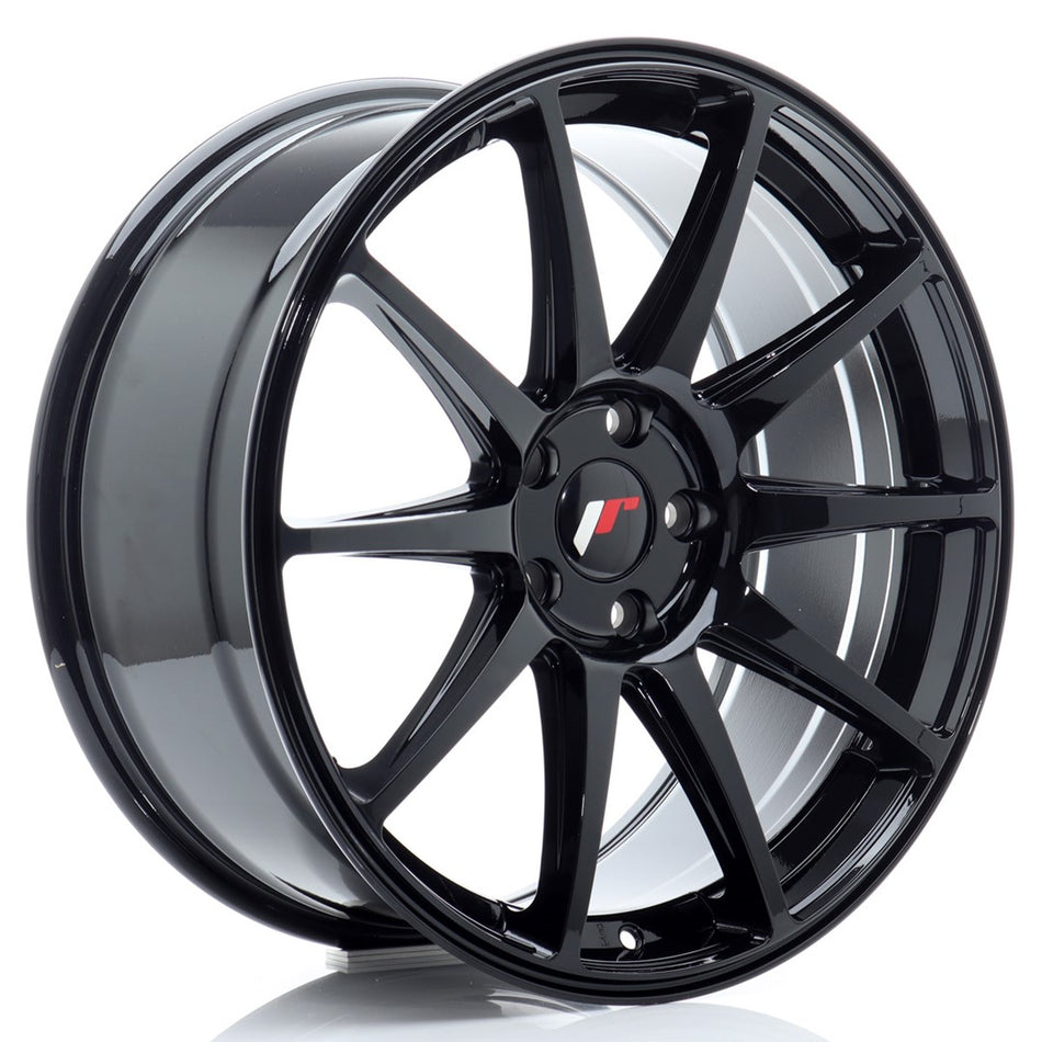 Japan Racing JR-11 19x8.5" 5x114.3 ET42, Gloss Black