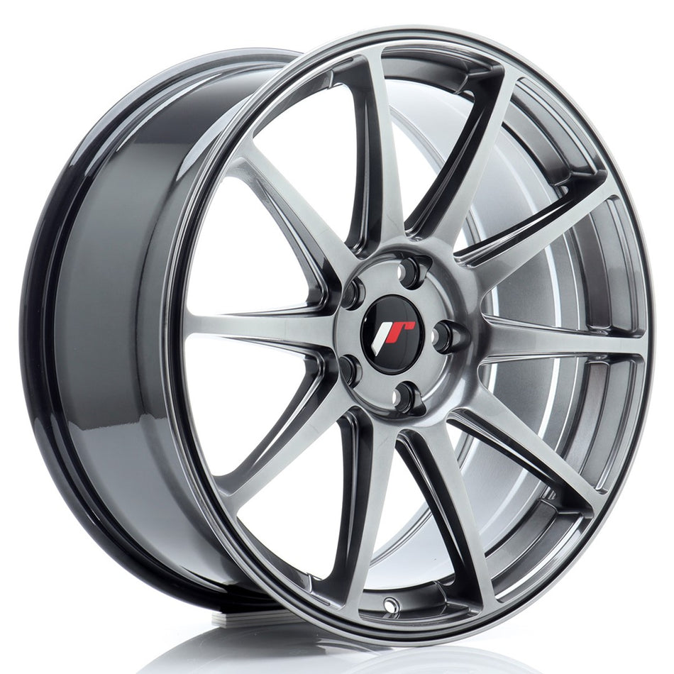Japan Racing JR-11 19x8.5" 5x114.3 ET42, Hyper Black
