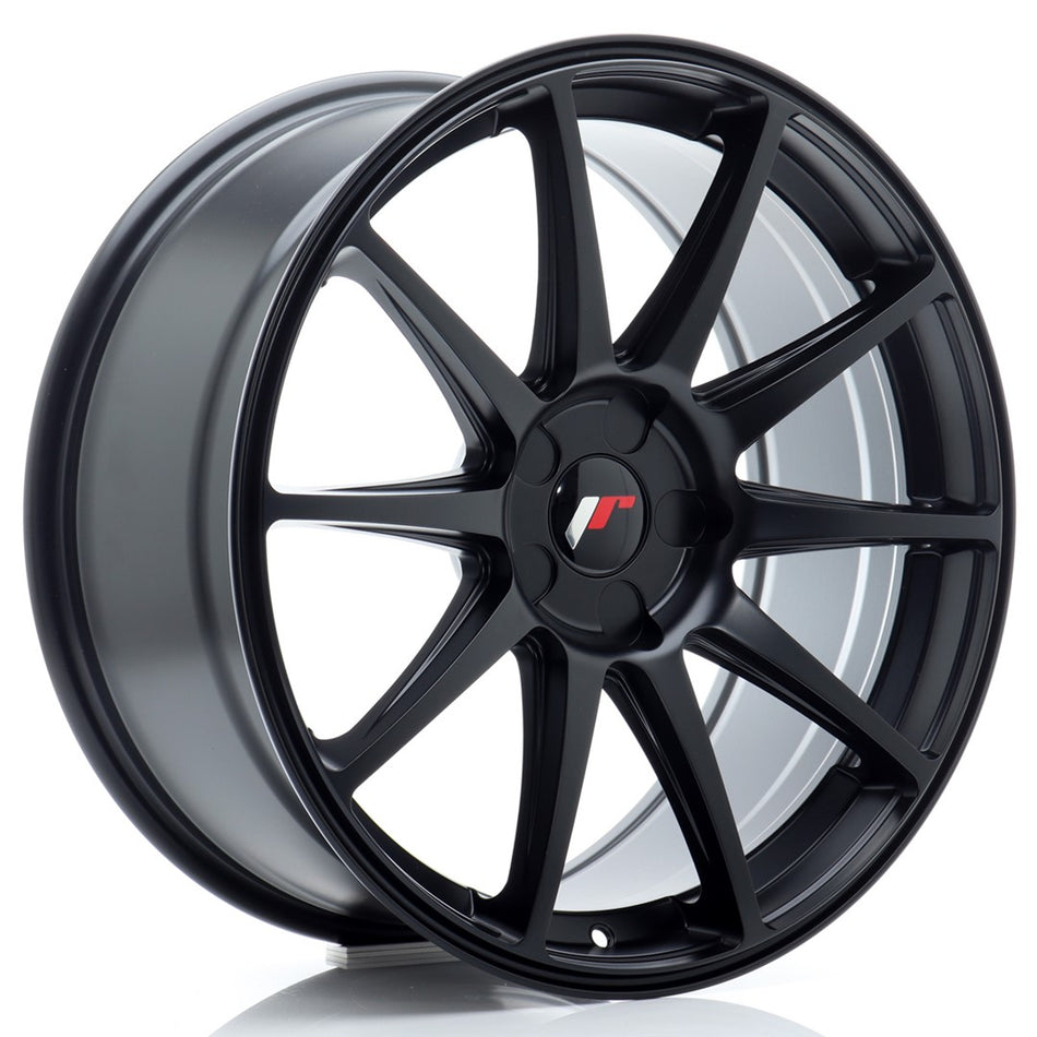 Japan Racing JR-11 19x8.5" (5 hole custom PCD) ET20-42, Flat Black