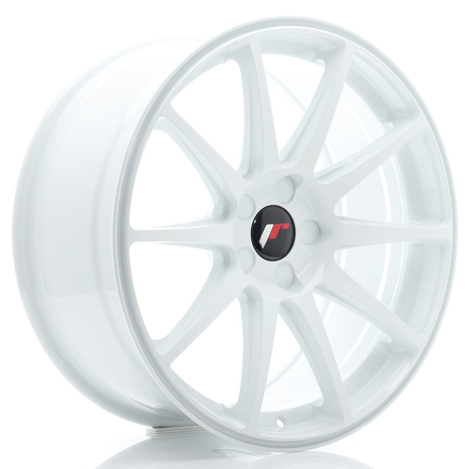Japan Racing JR-11 19x8.5" (5 hole custom PCD) ET20-42, White