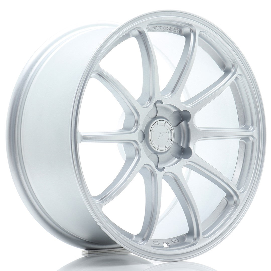 Llanta Japan Racing SL-04 Super Light 18x8" 5 tornillos a medida ET20-35 plata