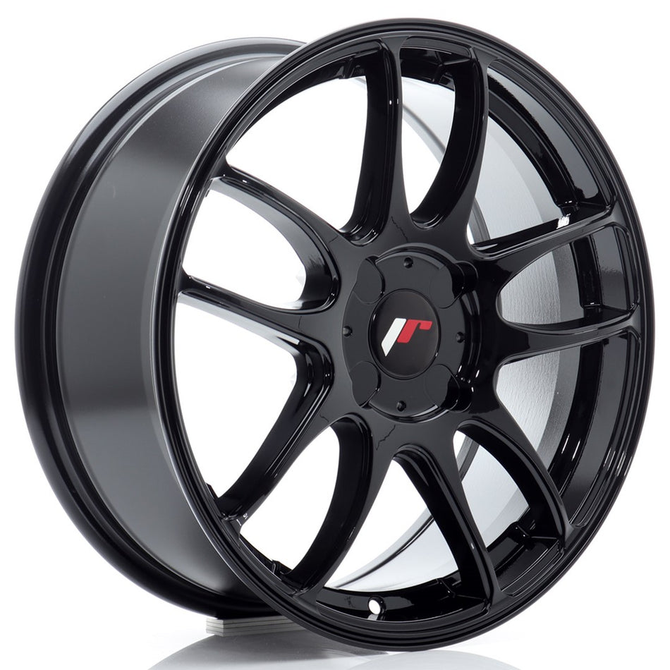Japan Racing JR-29 17x7" (4 hole custom PCD) ET20-48, Gloss Black