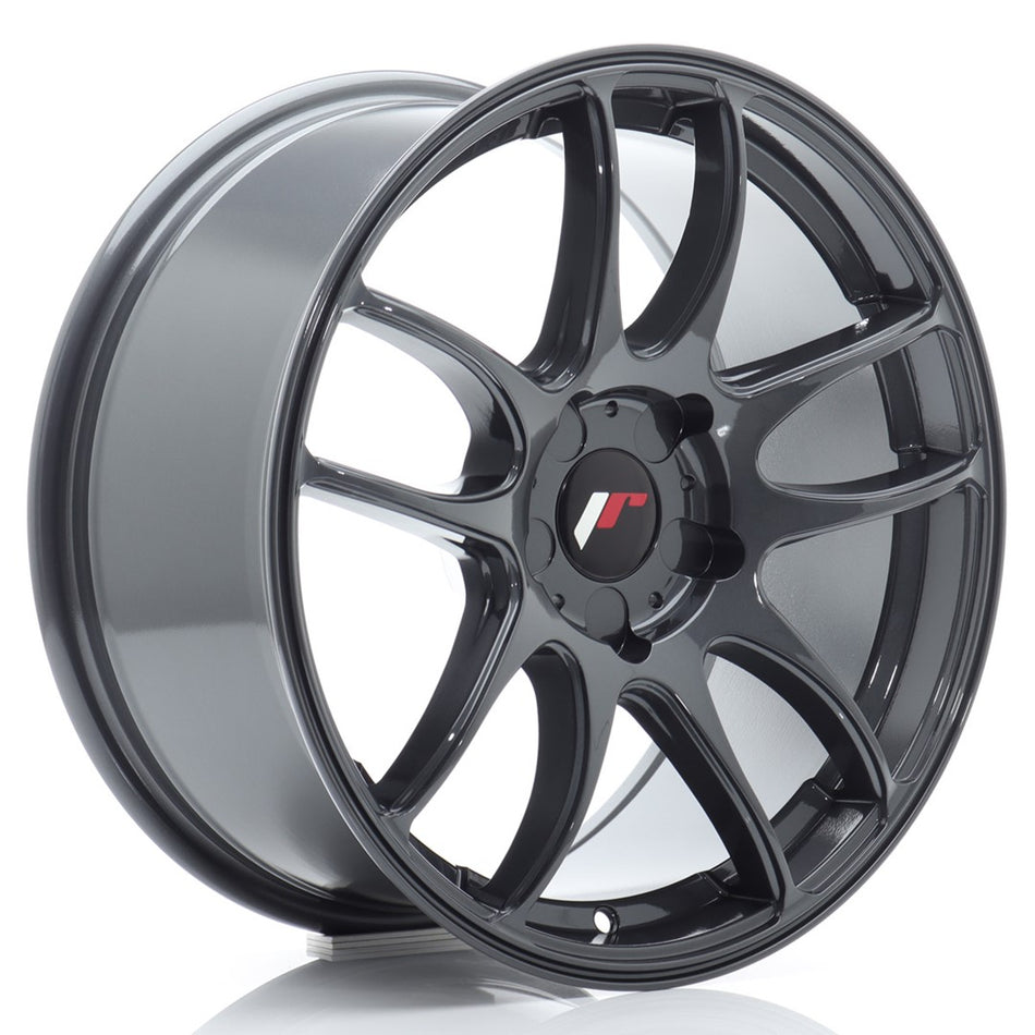 Japan Racing JR-29 17x8" (5 hole custom PCD) ET20-38, Hyper Gray